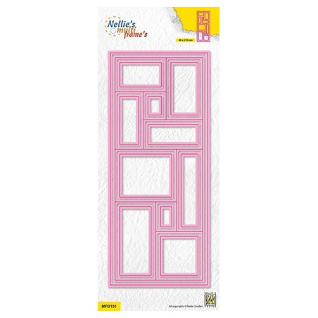 (MFD151)Nellie's Multi frame Slim-line dies Quilt-1