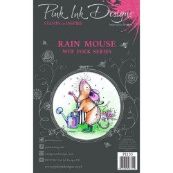 (PI135)Pink Ink Designs set Rain mouse