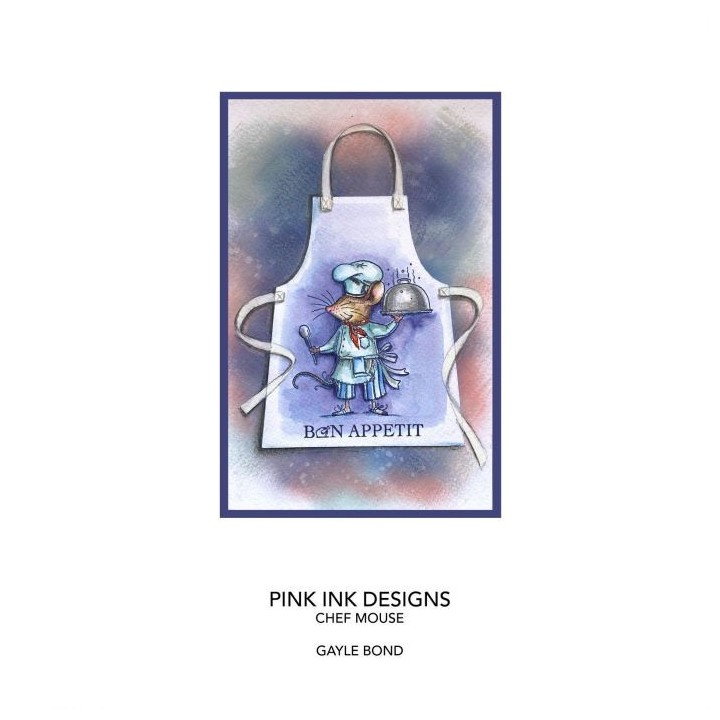 (PI138)Pink Ink Designs set Chef mouse