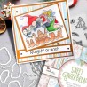 (PD8171)Polkadoodles Gnome Naughty or Nice Clear Stamps
