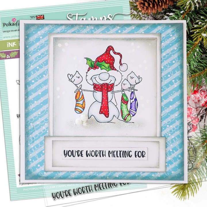 (PD8186)Polkadoodles Gnome Worth Melting For Dies