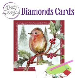 (DDDC1057)Dotty Designs Diamond Cards - Robin