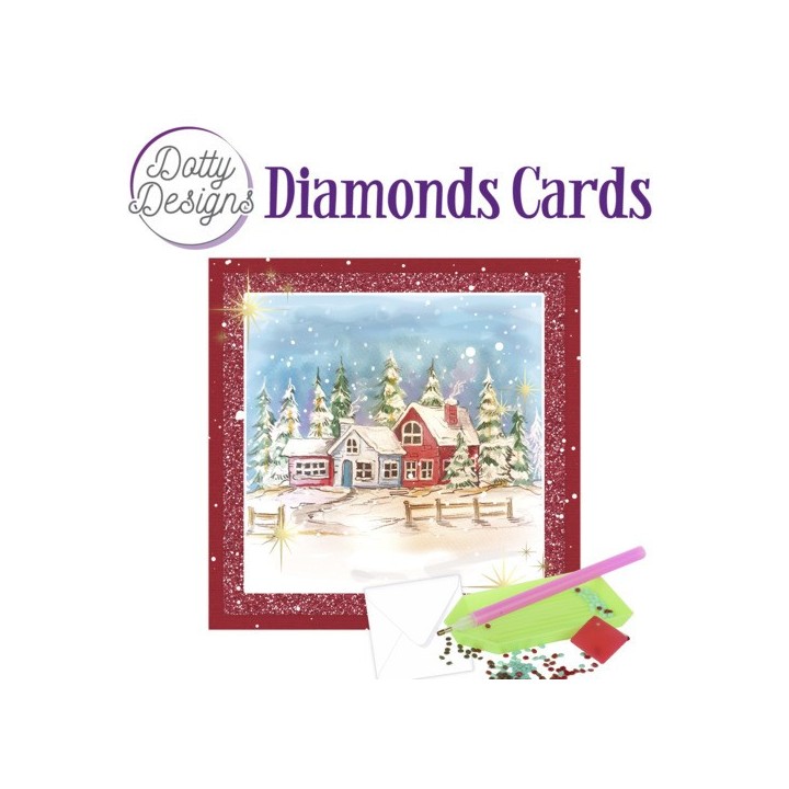 (DDDC1059)Dotty Designs Diamond Cards - Winter Landscape