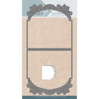(CDCD10062)Card Deco Essentials Frame Dies - Winter Border 4K