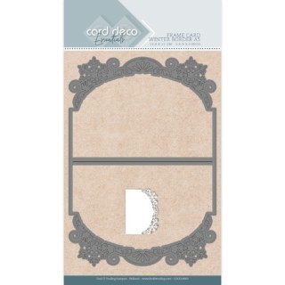 (CDCD10063)Card Deco Essentials Frame Dies - Winter Border A5