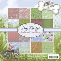 (ADPP10006)Paperpack - Amy Design - Animal Medley