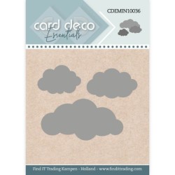 (CDEMIN10036)Card Deco Essentials - Mini Dies - Clouds
