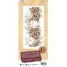 (JMA-WAC-STAMP107)Studio light JMA Clear Stamp Lace magnolias Warm & Cozy nr.107