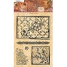 (JMA-WAC-STAMP109)Studio light JMA Clear Stamp Flower collages Warm & Cozy nr.109