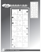 (BLD1386)By Lene Slimcard Puzzle Cutting & Embossing Dies