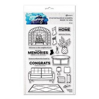 (HUR78166)Ranger - Simon Hurley clear stamp Welcome home