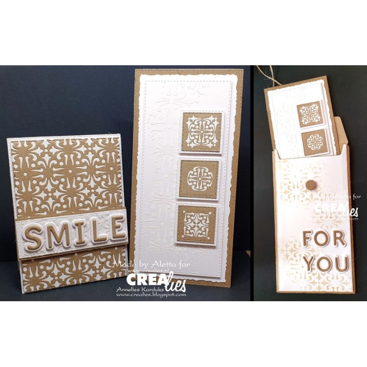 (CLCZ199)Crealies Cardzz dies Slimline 2x Envelop