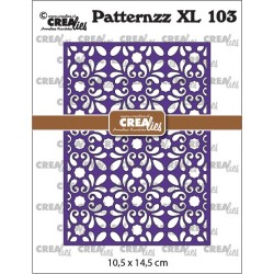 (CLPATXL103)Crealies Patternzz dies Patternzz XL Amber
