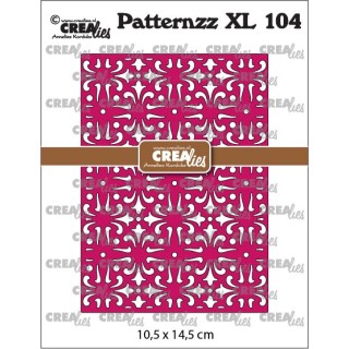 (CLPATXL104)Crealies Patternzz dies Patternzz XL Barbara