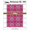 (CLPATXL104)Crealies Patternzz dies Patternzz XL Barbara