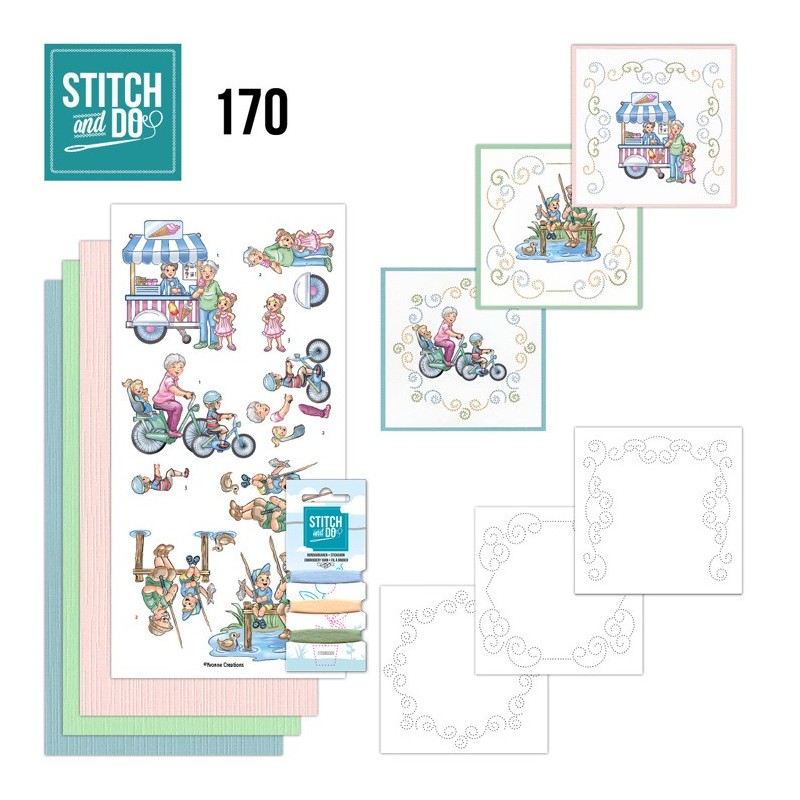 (STDO170)Stitch and Do 170 - Yvonne Creations - Funky Day Out - Activity