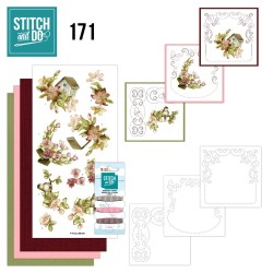 (STDO171)Stitch and Do 171 - Precious Marieke - Flowers and Birds