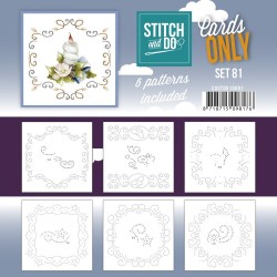 (COSTDO10081)Stitch and Do - Cards Only Stitch 4K - 81