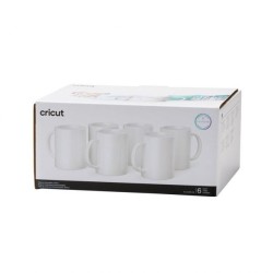 (2008944)Cricut Ceramic Mug White 440ml (6pcs)