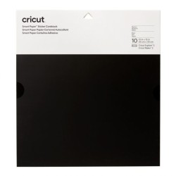 (2008316)Cricut Smart Sticker Cardstock 33x33cm Black (10pcs)