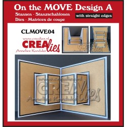 (CLMOVE04)Crealies On The Move Design A Straight edges