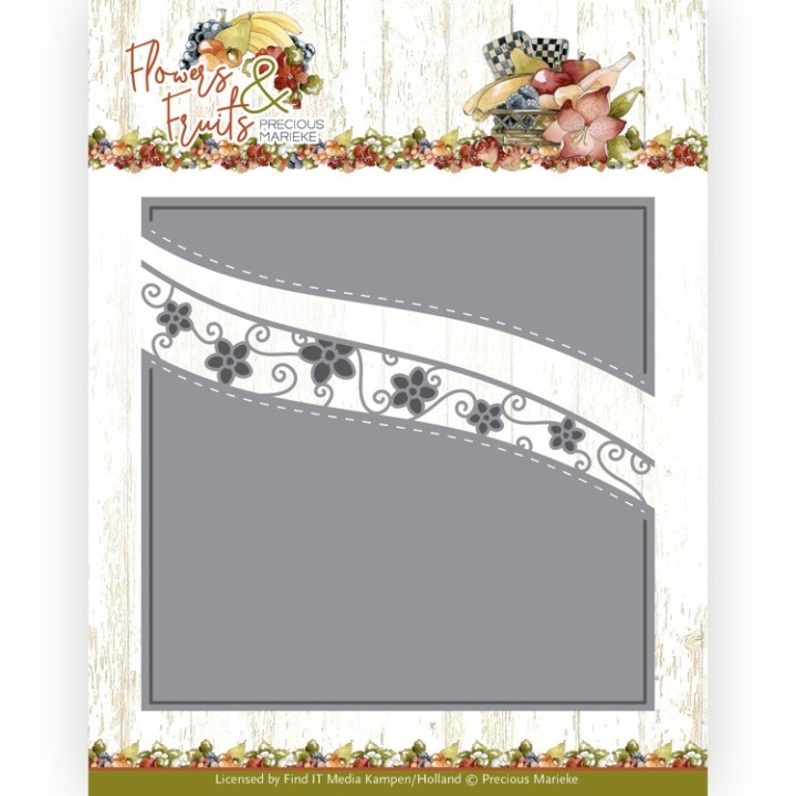 (PM10214)Dies - Precious Marieke - Flowers and Fruits - Fruit Blossom Line