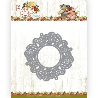 (PM10221)Dies - Precious Marieke - Flowers and Fruits - Flower Circle