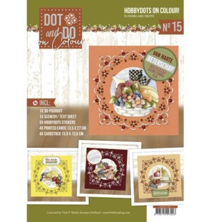 (DODOOC10015)Dot and Do on Colour 15 - Precious Marieke - Flowers and Fruits