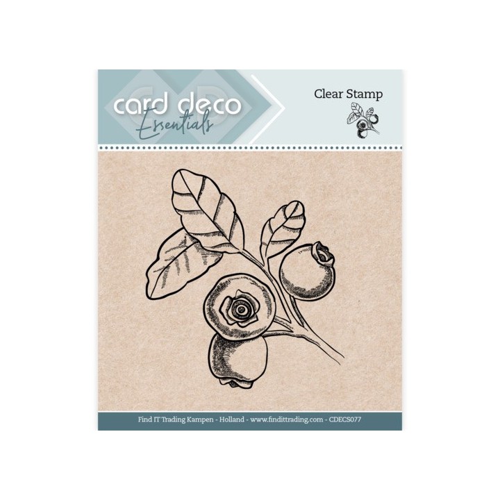 (CDECS077)Card Deco Essentials - Clear Stamps - Berries