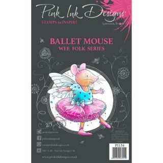 (PI154)Pink Ink Designs set Ballet mouse