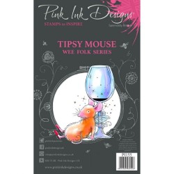 (PI155)Pink Ink Designs set Tipsy mouse