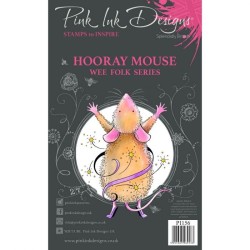 (PI156)Pink Ink Designs set Hooray mouse