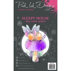 (PI157)Pink Ink Designs set Sleepy mouse