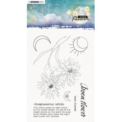 (SL-MFL-TAMP134)Studio light SL Clear Stamp Strophocactus Wittii Moon Flower Collection nr.134