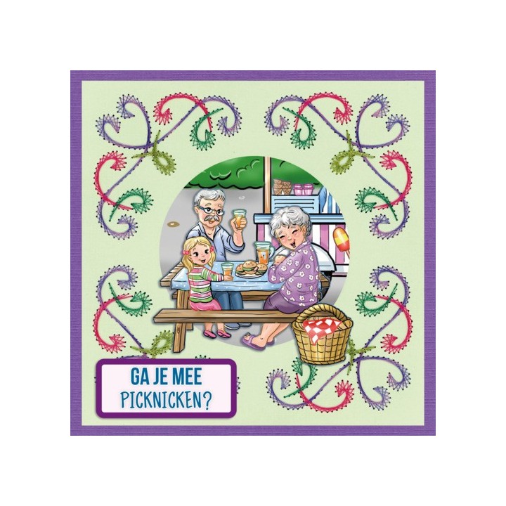 (STDOOC10012)Stitch and Do on Colour 012 - Funky Day Out