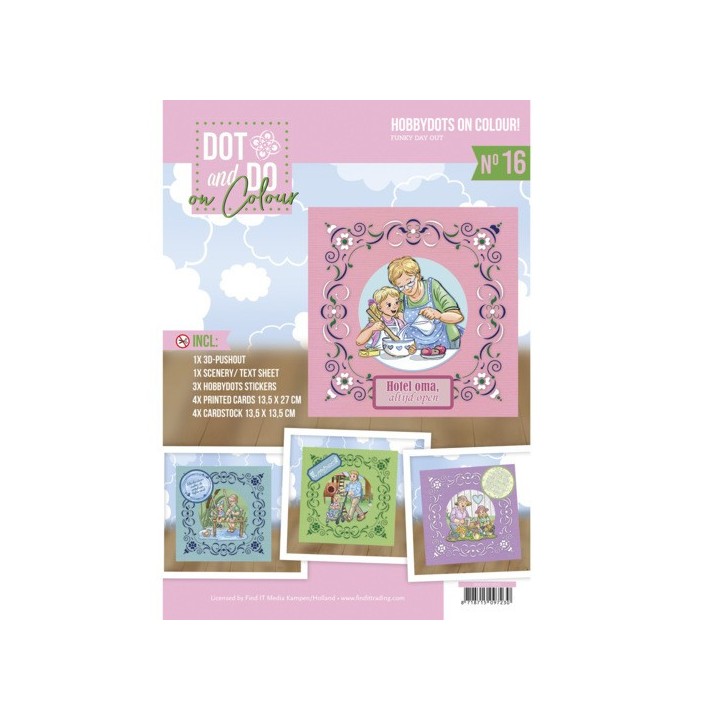 (DODOOC10016)Dot and Do on Colour 16 - Yvonne Creations - A Day Out