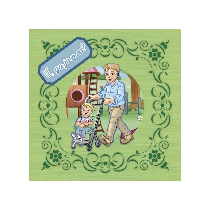 (DODOOC10016)Dot and Do on Colour 16 - Yvonne Creations - A Day Out