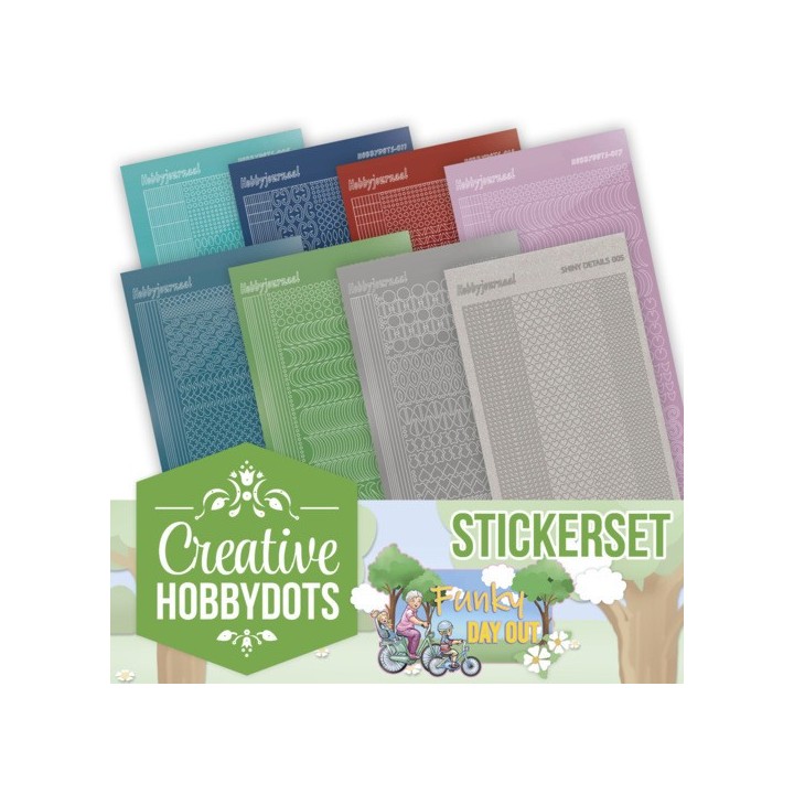 (CHSTS021)Creative Hobbydots Stickerset 21
