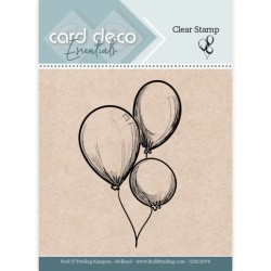 (CDECS078)Card Deco Essentials - Clear Stamps - Balloons