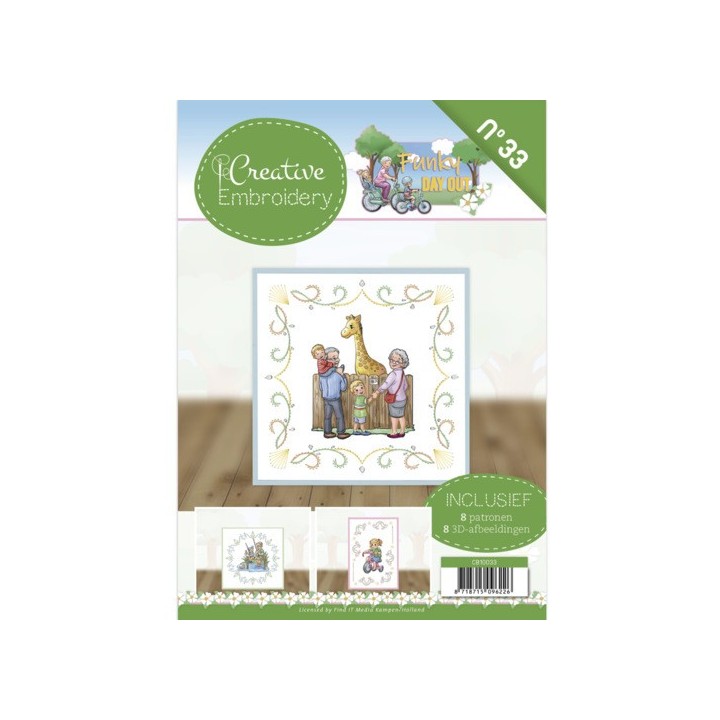 (CB10033)Creative Embroidery 33 - Yvonne Creations - Funky Day out