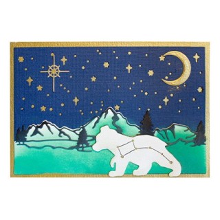 (SL-MFL-CD136)Studio Light SL Cutting Die Star signs Moon Flower Collection nr.136
