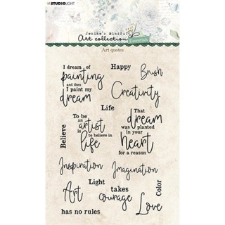 (JMA-ES-STAMP111)Studio light JMA Clear Stamp Art quotes Essentials nr.111
