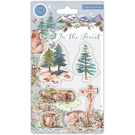 (CCSTMP073)Craft Consortium In The Forest Clear Stamps In the Forest