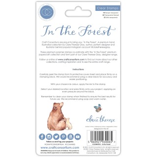 (CCSTMP073)Craft Consortium In The Forest Clear Stamps In the Forest