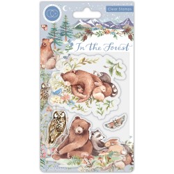 (CCSTMP074)Craft Consortium In The Forest Clear Stamps Friendship