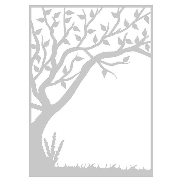 (CC-STP-STEN-BEAM)Crafter's Companion Silhouette Beautiful Moments Stamp & Stencil