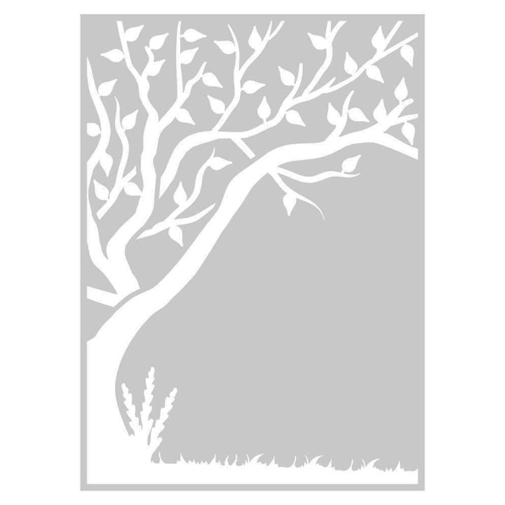 (CC-STP-STEN-BEAM)Crafter's Companion Silhouette Beautiful Moments Stamp & Stencil