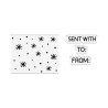 (GEM-STD-WINFS)Gemini Winter Forest Scene Stamp & Die