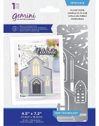 (GEM-MD-INT-VCHA)Gemini Village Chapel Intri lace Dies