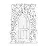 (NG-SG-STD-ENDO)Crafter's Companion Secret Garden Collection Stamp & Die Enchanted Door